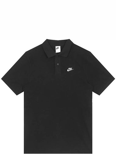 Genuine Club loose fit pique polo FN3895 010 - NIKE - BALAAN 1