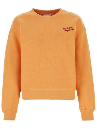 Handwriting Comfort Sweatshirt Orange - MAISON KITSUNE - BALAAN 2