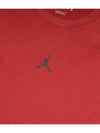 Jordan Sports Dry Fit Short Sleeve T-Shirt Red - NIKE - BALAAN 5