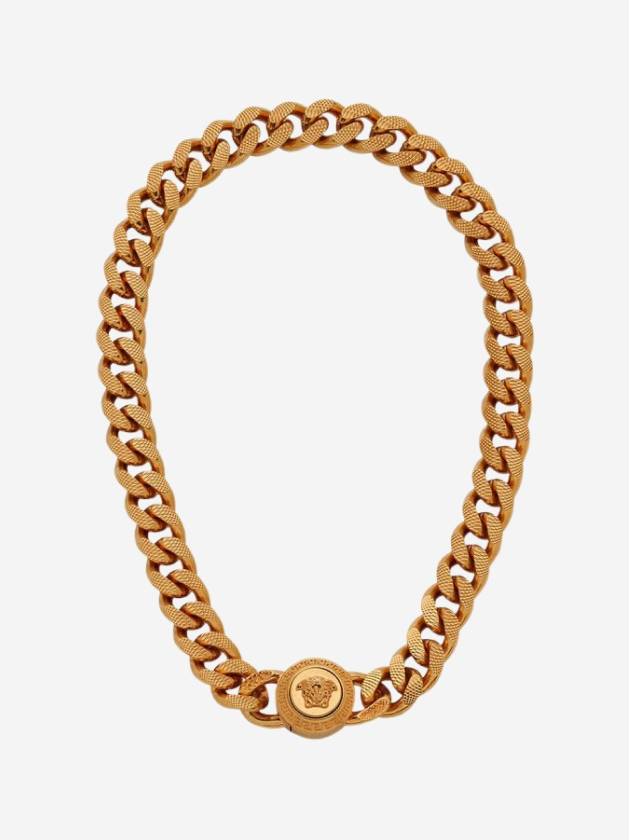 Medusa Chain Necklace Gold - VERSACE - BALAAN 2