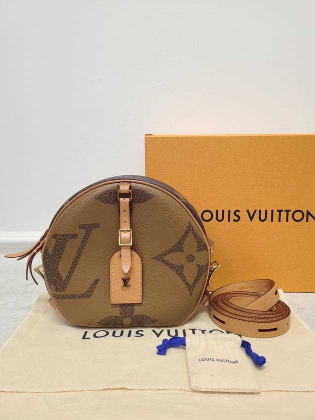 Reverse Giant Monogram Boite Chapeau Souffle Cross Bag - LOUIS VUITTON - BALAAN 8