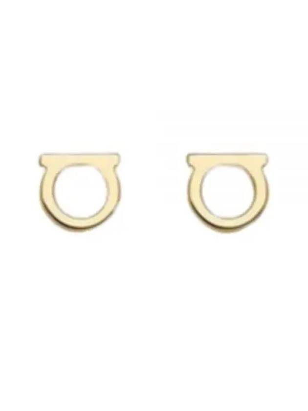 Gancini Earrings Gold - SALVATORE FERRAGAMO - BALAAN 2