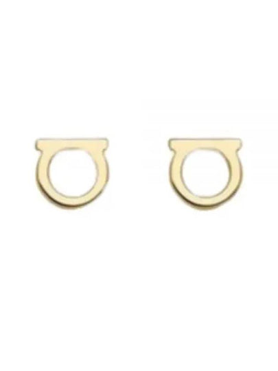 Gancini Earrings Gold - SALVATORE FERRAGAMO - BALAAN 2