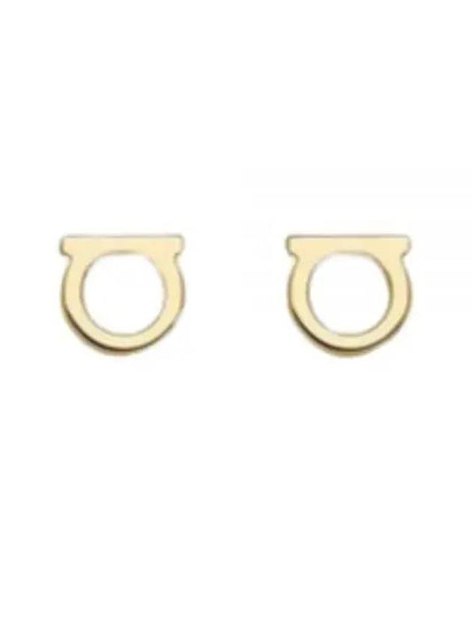 Gancini Earrings Gold - SALVATORE FERRAGAMO - BALAAN 2