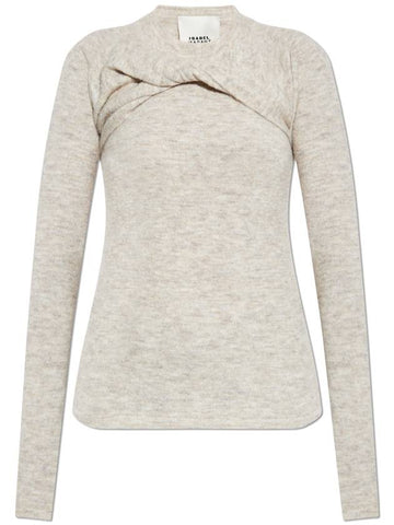 Isabel Marant Sweater Kern, Women's, Beige - ISABEL MARANT - BALAAN 1