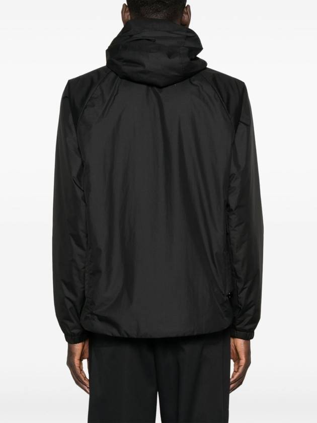 The Metropolis Series Pertex Padded Hooded Jacket Black - CP COMPANY - BALAAN 3