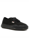 Baker OG Sole Canvas Low Top Sneakers Black - MIHARA YASUHIRO - BALAAN 2