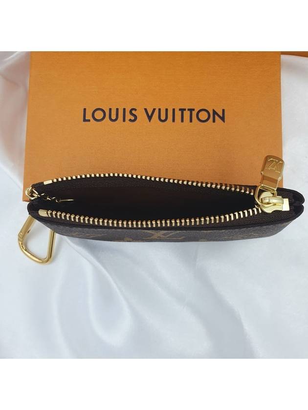 Monogram Key Pouch Coin Purse Brown - LOUIS VUITTON - BALAAN.