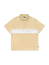 Bermuda Collection Terry Polo T-Shirt BEIGE M3313LTS03BEI - MALBON GOLF - BALAAN 1