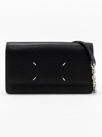 Stitch Chain Wallet Bag Black SA3UI0008 - MAISON MARGIELA - BALAAN 1