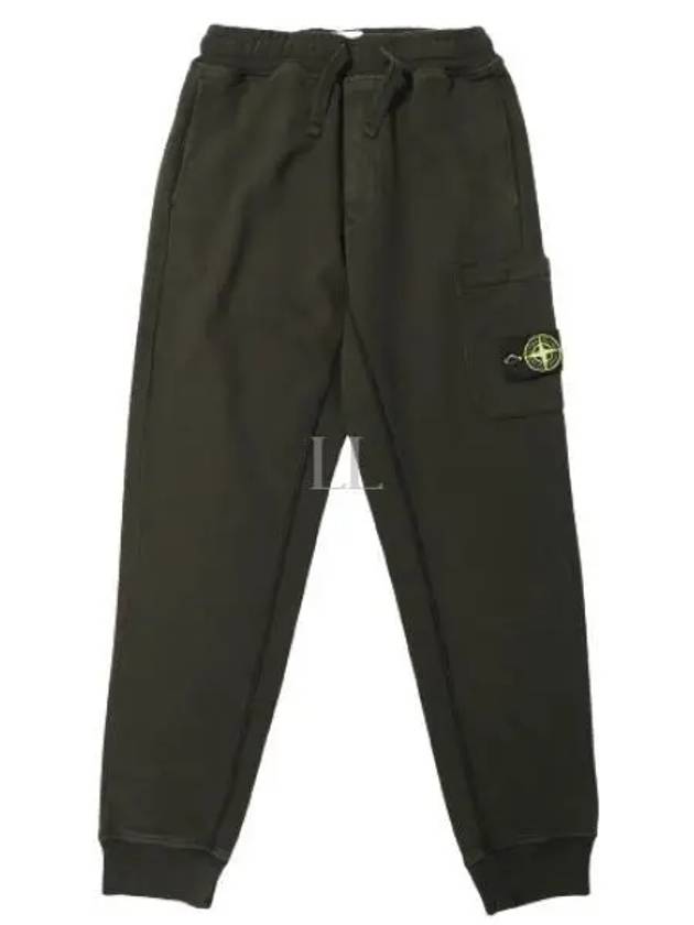 Wappen Patch Cargo Jogger Pants Olive - STONE ISLAND - BALAAN 2