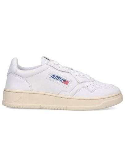 Medalist Goatskin Low Top Sneakers White - AUTRY - BALAAN 2