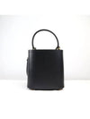 Women s Shoulder Bag Dubl Saffiano Bucket Black 1BA217 2ERX F0LJ4 - PRADA - BALAAN 2