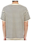 Boatman Striped Short Sleeve Knit Top Blue Ivory - ANDERSEN-ANDERSEN - BALAAN 5