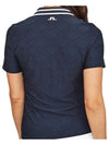 Women's Sammy Polo Shirt Navy - J.LINDEBERG - BALAAN 5