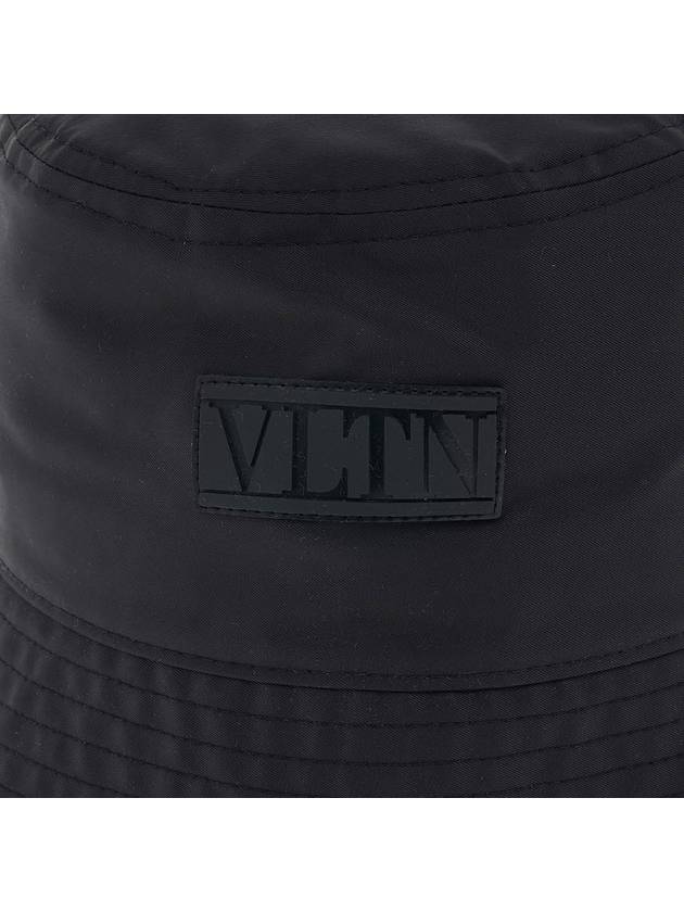 Logo Bucket Hat Black - VALENTINO - BALAAN 7