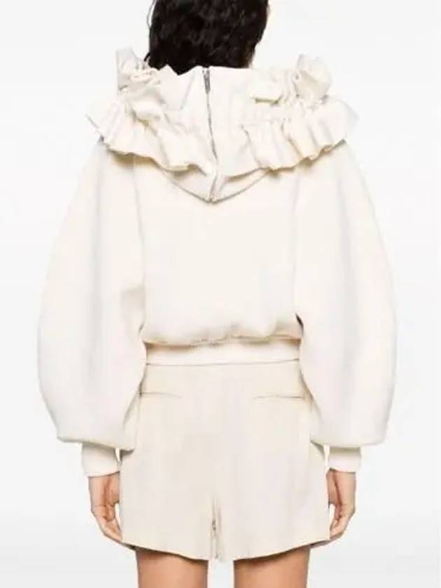 La Maille Crinoline Hooded Knit Top Off White - JACQUEMUS - BALAAN 3