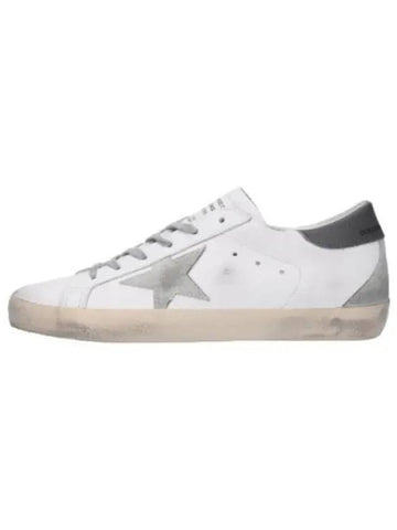 Superstar dark gray tab sneakers white ice - GOLDEN GOOSE - BALAAN 1