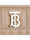 Women's Lola Quilted Mini Camera Cross Bag Haute Beige - BURBERRY - BALAAN 8