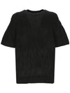 Crushed Knit Top Black - HELMUT LANG - BALAAN 2