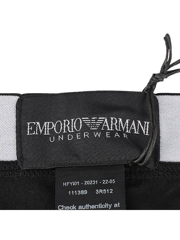 Logo Briefs Black - EMPORIO ARMANI - BALAAN 10