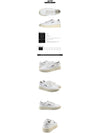 Medalist Leather Low Top Sneakers White - AUTRY - BALAAN 3