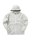 NSW Double Swoosh Zip Up Hoodie Grey - NIKE - BALAAN 1