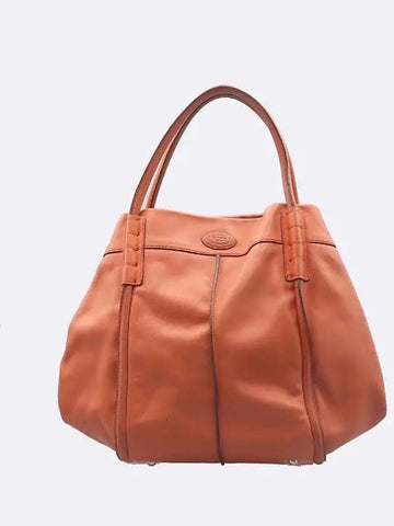 orange tote bag - TOD'S - BALAAN 1