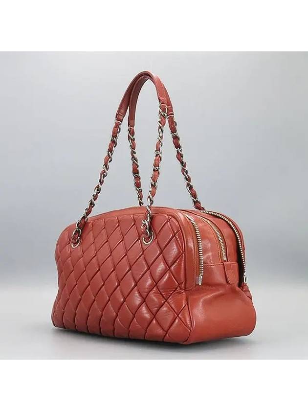 red shoulder bag - CHANEL - BALAAN 3