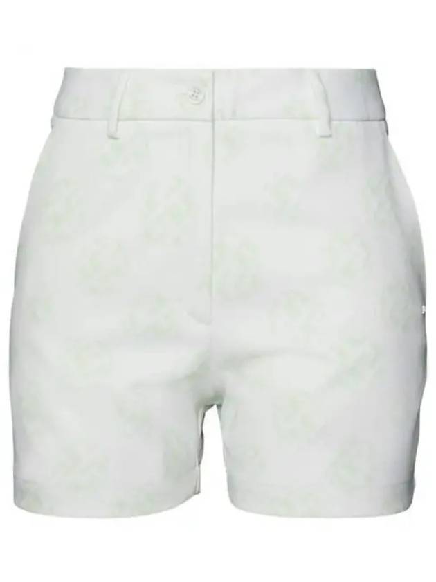 Women's Gwen Print Golf Shorts White - J.LINDEBERG - BALAAN 2