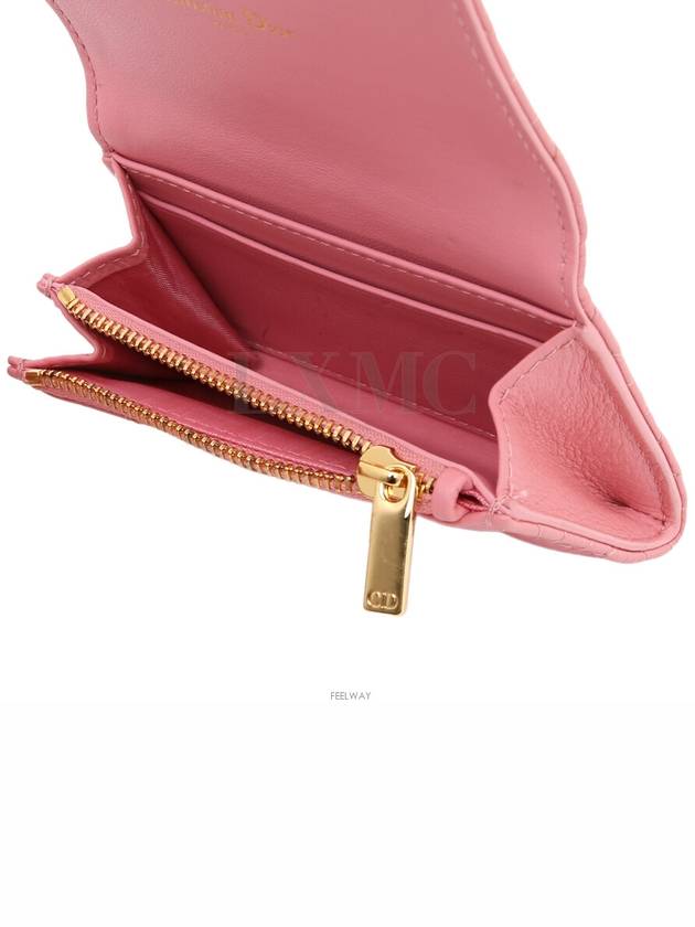 Caro Glycine Wallet Pink Cannage Card Holder Business S5132UWHC - DIOR - BALAAN 10