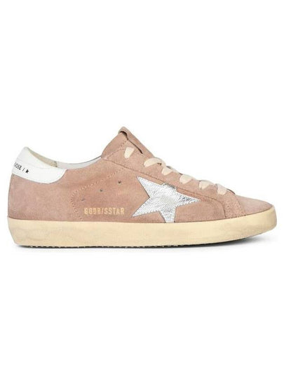 Superstar Suede Low Top Sneakers Pink - GOLDEN GOOSE - BALAAN 2