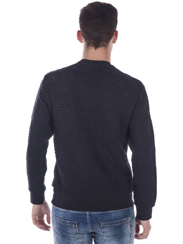 EA7 Sweater 6Z1MA71J21ZNERO BLACK - EMPORIO ARMANI - BALAAN 3