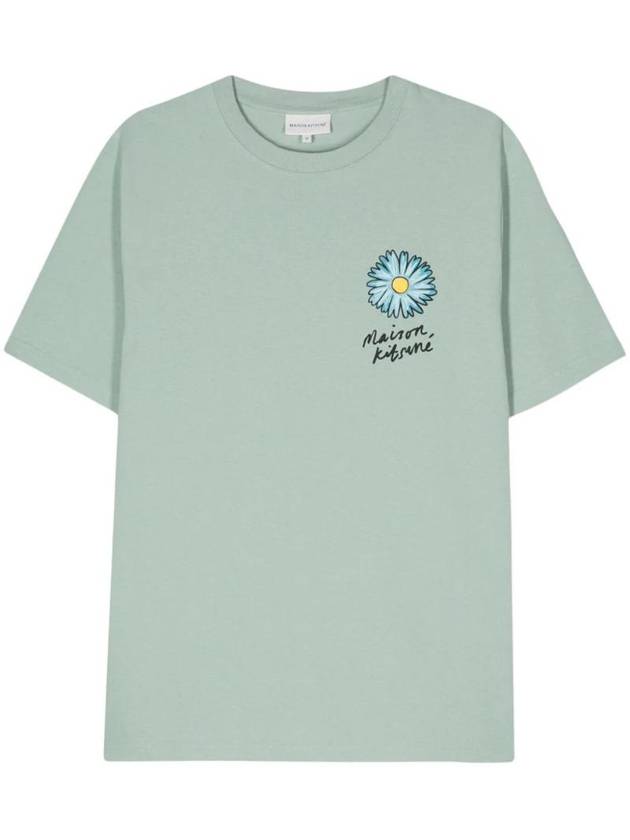 floral print t-shirt MM00128KJ0118 - MAISON KITSUNE - BALAAN 1