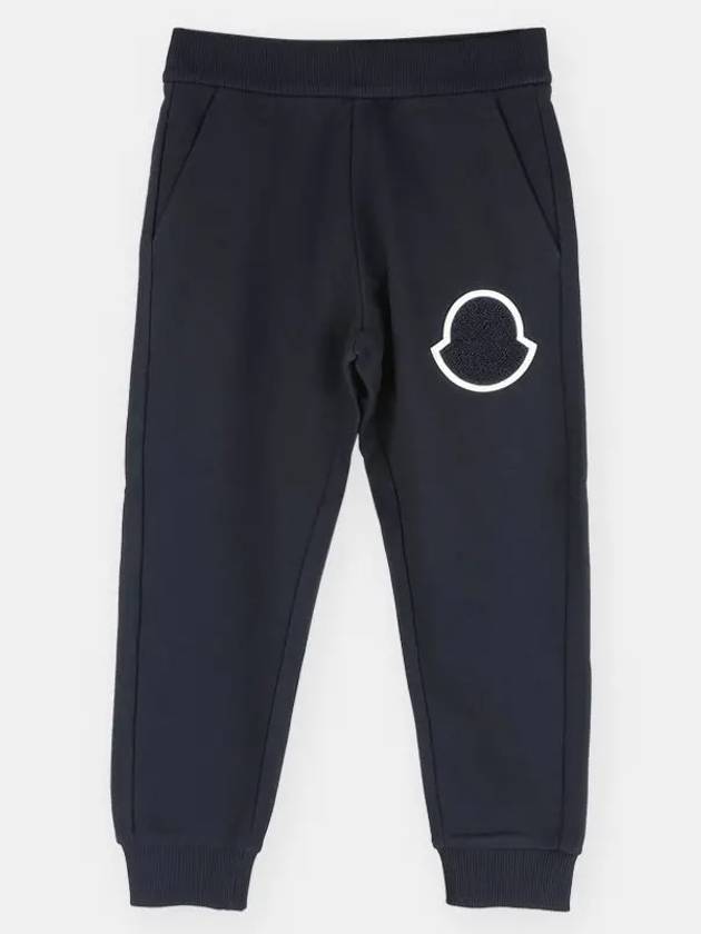 Kids Waffen Logo Training Pants Blue Navy 8H00015 809AG 778 8 10A - MONCLER - BALAAN 2