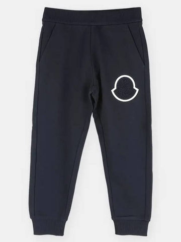 Kids Waffen Logo Training Pants Blue Navy 8H00015 809AG 778 8 10A - MONCLER - BALAAN 1