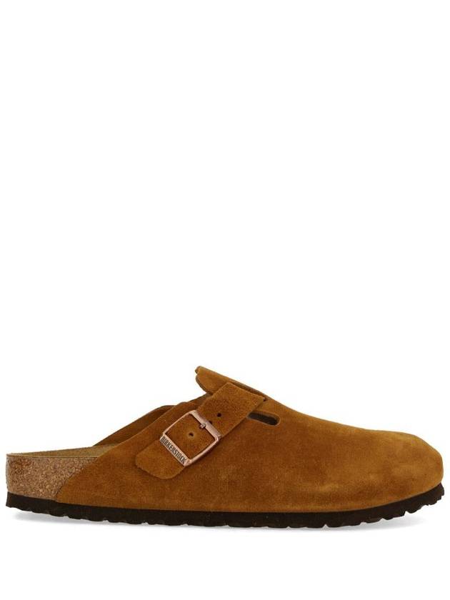 Boston Suede Mule Brown - BIRKENSTOCK - BALAAN 2