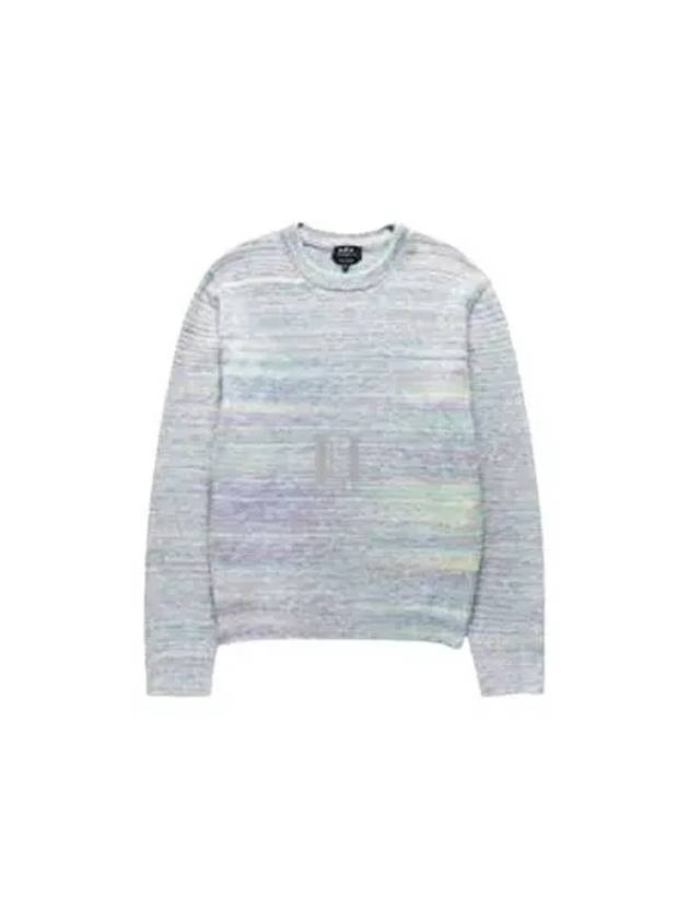 Andrew Striped Wool Blend Knit Top - A.P.C. - BALAAN 2