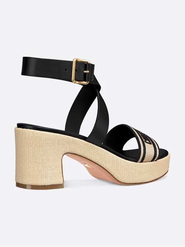 Dway Sandal Heels Black - DIOR - BALAAN 3