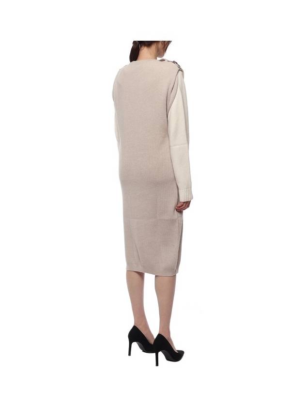 Women's Monili Cashmere Sleeveless Dress YM12173A80P C9504 22F - BRUNELLO CUCINELLI - BALAAN 6