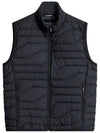 Men s Cliff Light Down Golf Vest Black AMOW10854 9999 - J.LINDEBERG - BALAAN 1