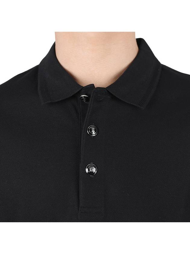 Men's Goldman Short Sleeve PK Shirt Black - BURBERRY - 6