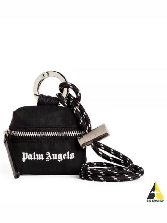 Logo Airpod Case Black - PALM ANGELS - BALAAN 2