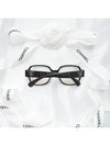 Eyewear CC Logo in Heart Square Eyeglasses Black - CHANEL - BALAAN 8