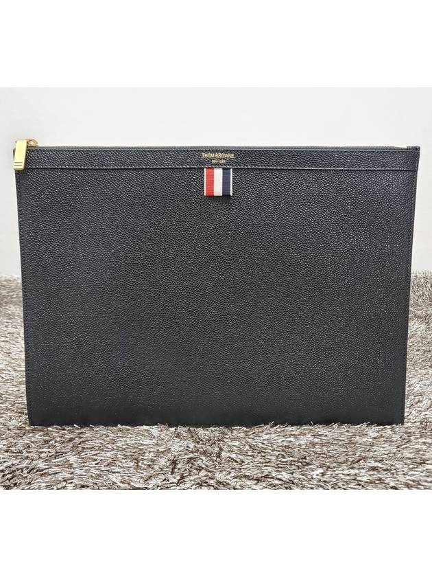 Three stripe tab clutch bag - THOM BROWNE - BALAAN 1