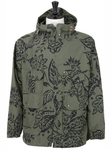 Atlantic parka floral print ripstop - ENGINEERED GARMENTS - BALAAN 1