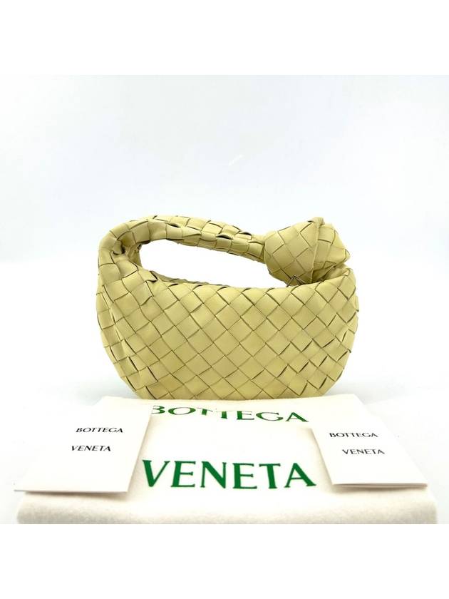 Bottega Veneta Mini Jodie Bag Tote Ice Cream - BOTTEGA VENETA - BALAAN 1