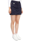 Icon Zip Skirt Navy - HORN GARMENT - BALAAN 4