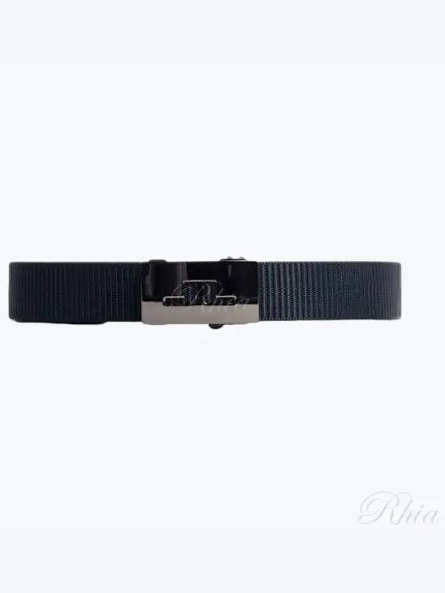 Men's Roy Webbing Belt Navy - J.LINDEBERG - BALAAN 2