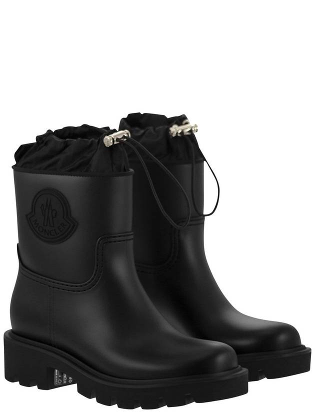 Kickstream Rain Boots Black - MONCLER - BALAAN 5